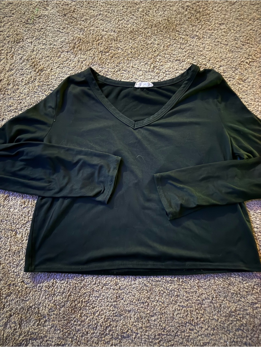 Black long sleeve shirt